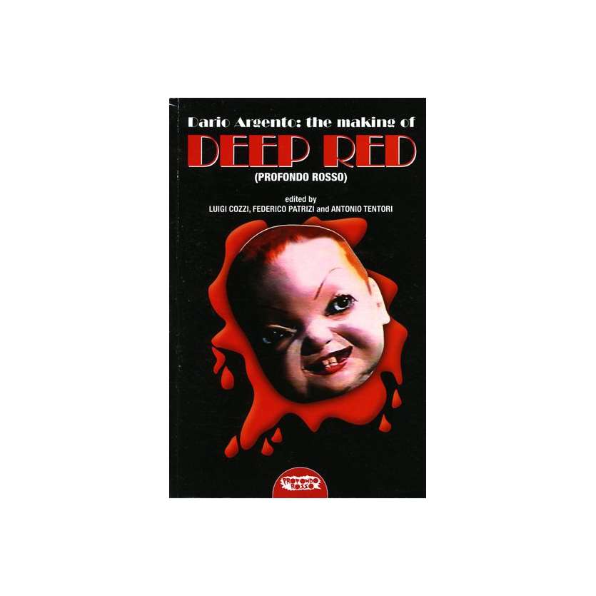 DEEP RED Book Making of signed by Luigi cozzi