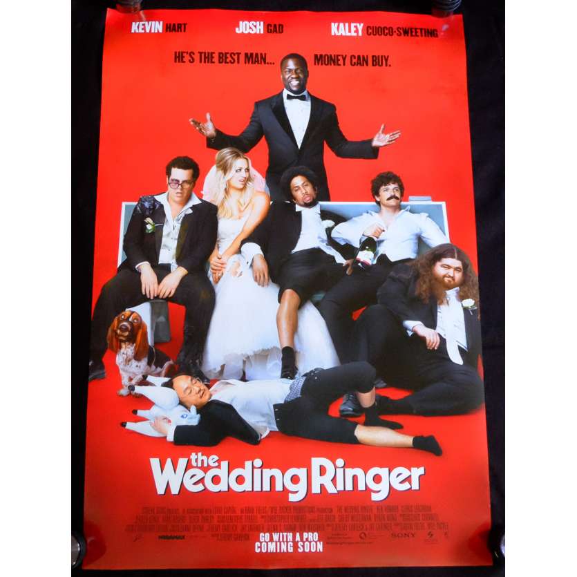 THE WEDDING RINGER US Movie Poster 29x41 - 2015 - Jeremy Garelick, Kevin Hart