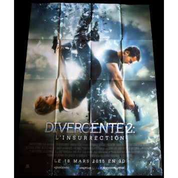 INSURGENT French Movie Poster 47x63 - 2015 - Robert Schwentke, Shailene Woodley