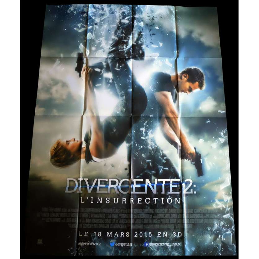 DIVERGENTE 2 Affiche de film 120x160 - 2015 - Shailene Woodley, Robert Schwentke