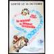 HERBIE French Movie Poster 15x21 - 1974 - Walt Disney, Stephanie Powers