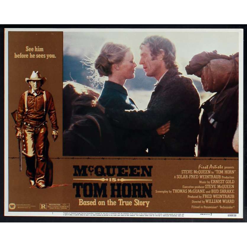 TOM HORN Photo de film N1 28x36 - 1980 - Steve McQueen, William Wiard