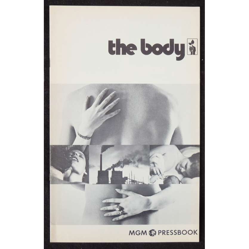 THE BODY US Pressbook 11x17 - 1974 - Luigi Scattini, Carroll Baker