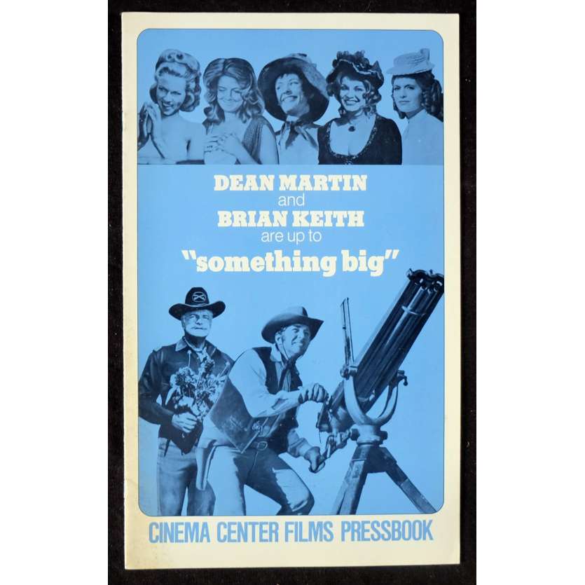 SOMETHING BIG US Pressbook  11x17 - 1971 - Andrew V. McLaglen, Dean Martin