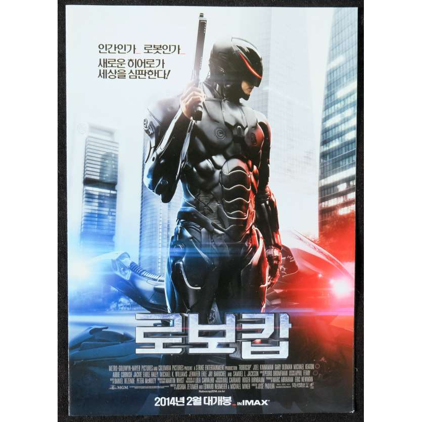 ROBOCOP Korean Herald 7x10 - 2014 - José Padilha, Michael Keaton