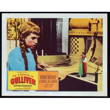 LES VOYAGES DE GULLIVER Photo de film N4 28x36 - 1960 - Kerwin Mathews, Ray Harryhausen