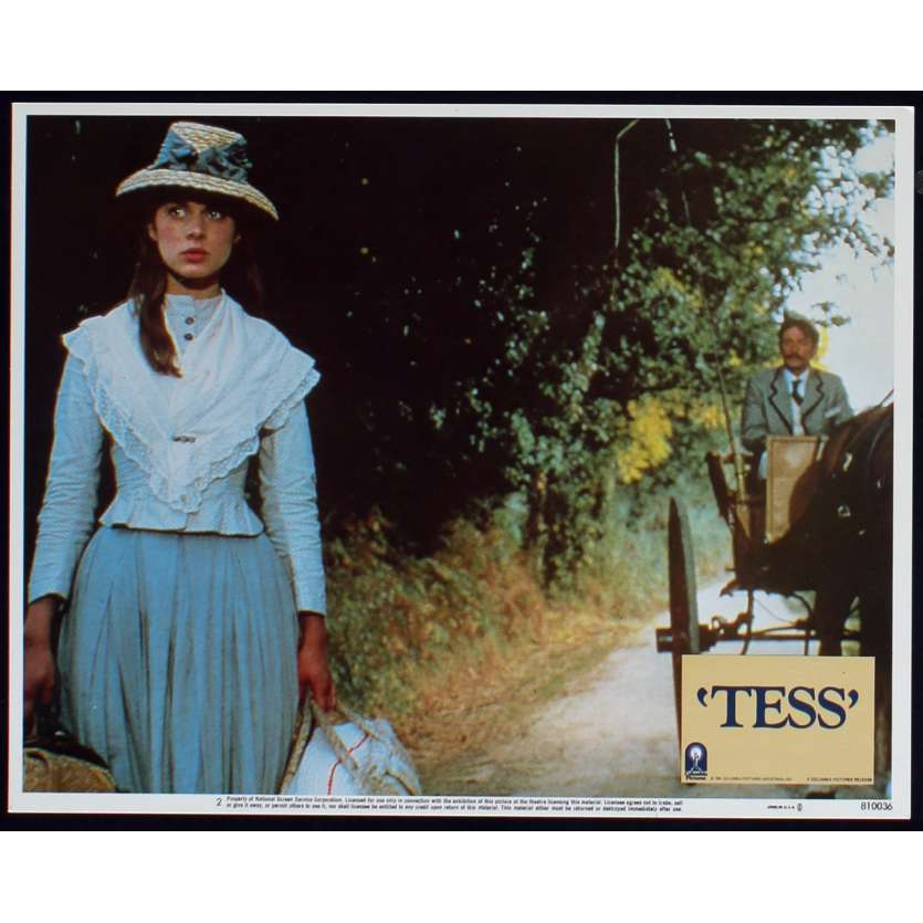 TESS US Lobby Card N7 11x14 - 1981 - Roman Polanski, Nastassja Kinski