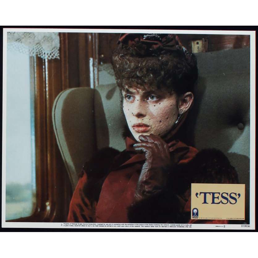 TESS US Lobby Card N6 11x14 - 1981 - Roman Polanski, Nastassja Kinski