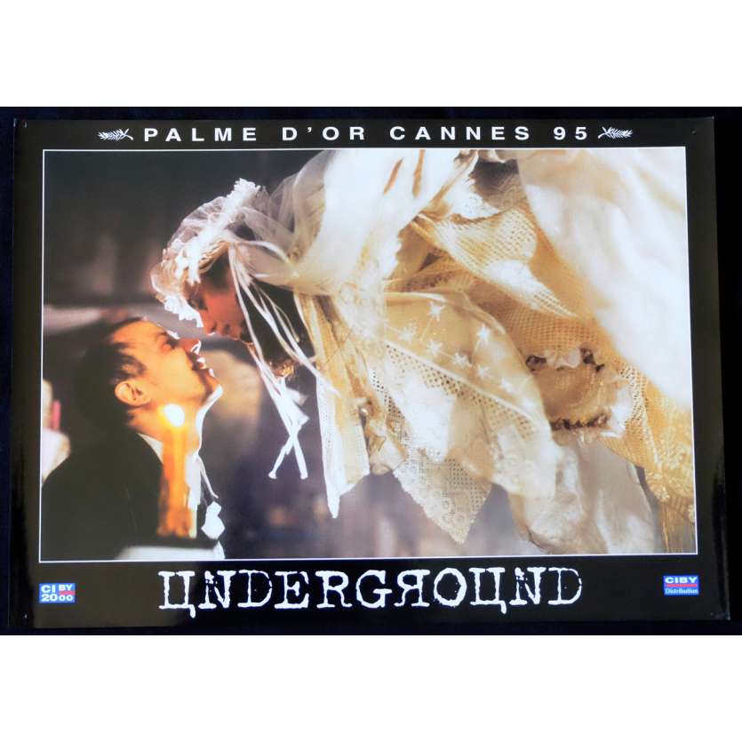 UNDERGROUND French Prestige Lobby Card N7 12x16 - 1995 - Emir Kusturica, Predrag Manojlovic