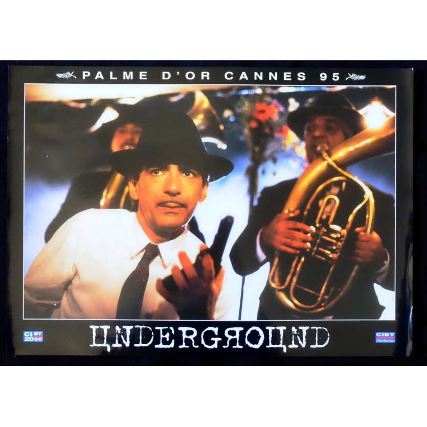 UNDERGROUND French Prestige Lobby Card N6 12x16 - 1995 - Emir Kusturica, Predrag Manojlovic