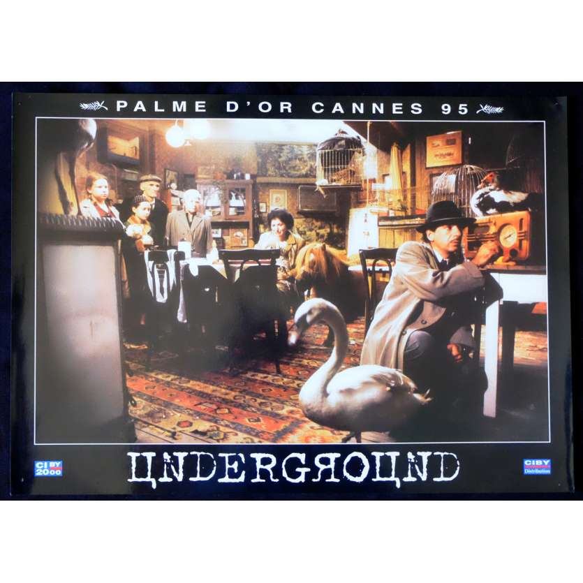 UNDERGROUND French Prestige Lobby Card N4 12x16 - 1995 - Emir Kusturica, Predrag Manojlovic