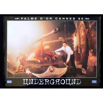 UNDERGROUND French Prestige Lobby Card N3 12x16 - 1995 - Emir Kusturica, Predrag Manojlovic