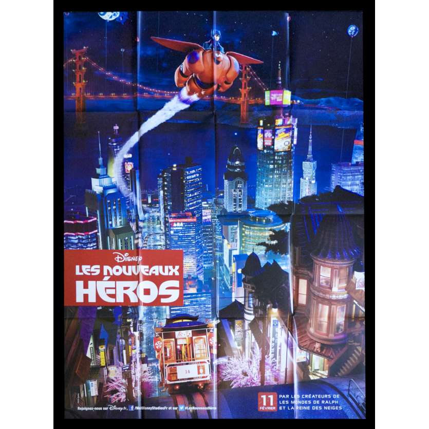 LES NOUVEAUX HEROS Prev B Affiche de Film 120x160 - 2015 - Ryan Potter, Pixar