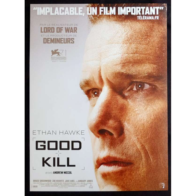 GOOD KILL French Movie Poster 15x21 - 2015 - Andrew Nicoll, Ethan Hawke