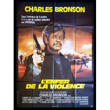 L'ENFER DE LA VIOLENCE Affiche de film 120x160 - 1984 - Charles Bronson, J. Lee Thompson