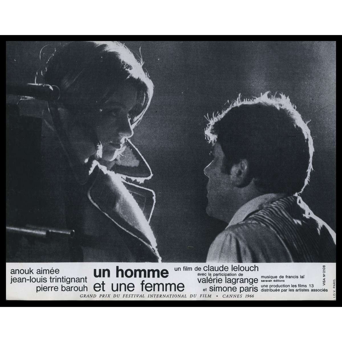Le Film Un Homme Et Une Femme De Claude Lelouch Photo de UN HOMME ET UNE FEMME N4
