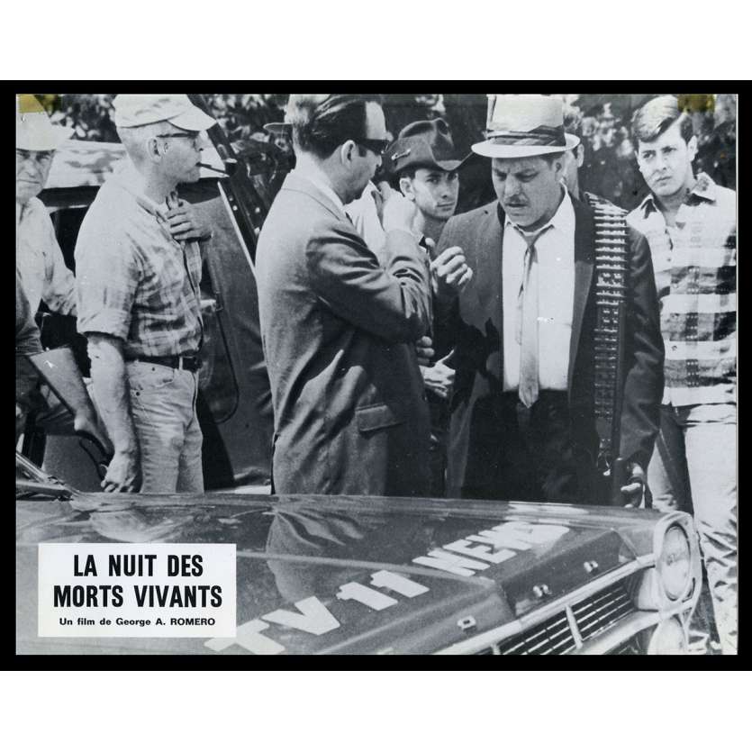NIGHT OF THE LIVING DEAD French Lobby card N8 9x12 - 1968 - George A. Romero, Duane Jones