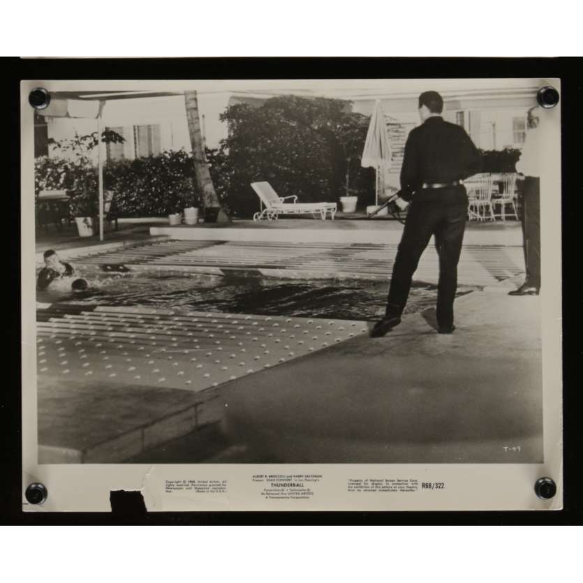 OPERATION TONNERRE Photo de presse N2 20x25 - R1968 - Sean Connery, James Bond
