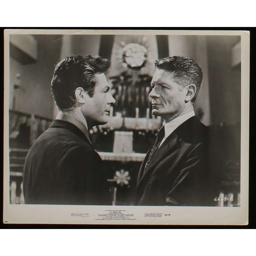 LA DOUCEUR DE VIVRE Photo de presse N5 20x25 - R1966 - Mastroianni, Federico Fellini