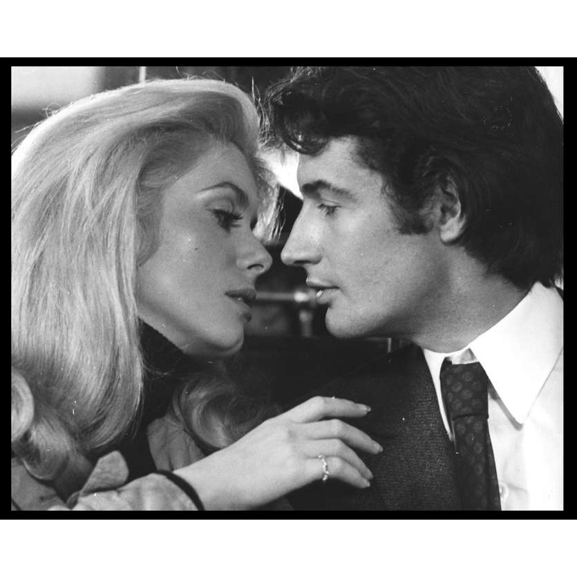 LA CHAMADE Photo de presse N19 20x25 - 1968 - Catherine Deneuve, Françoise Sagan