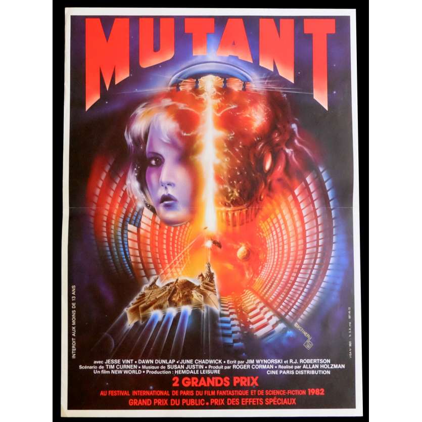 MUTANT Affiche de film  40x60 - 1982 - Jesse Vint, Allan Holzman