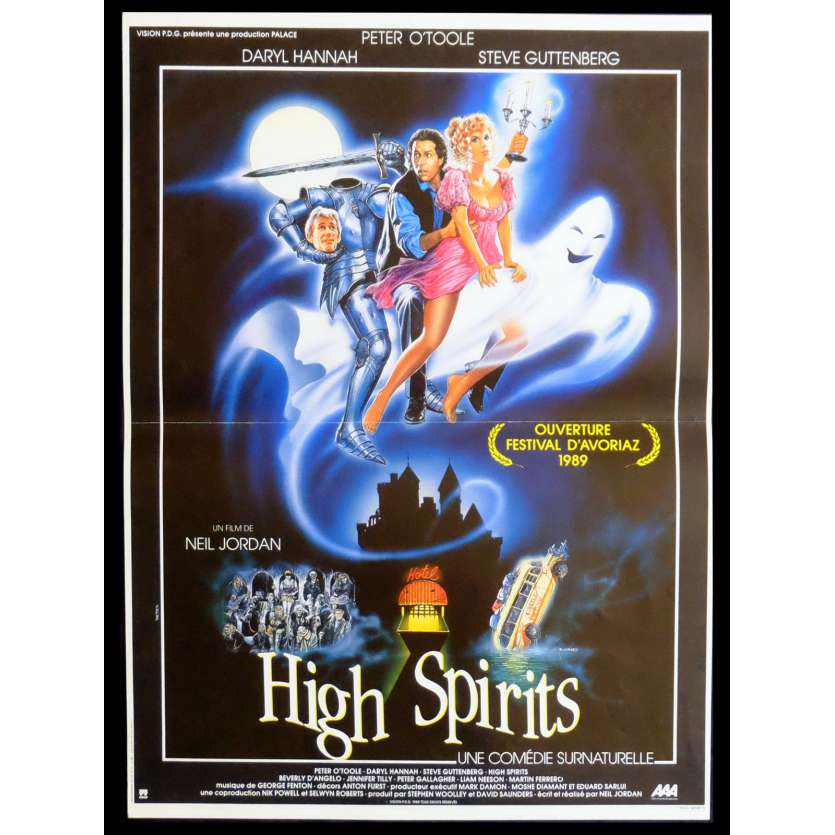 HIGH SPIRITS Affiche de film  40x60 - 1988 - Peter O'Toole, Neil Jordan