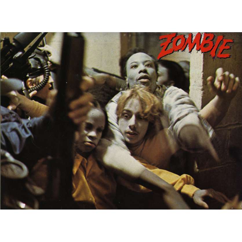 DAWN OF THE DEAD German Lobby Card N11 8x12 - 1979 - George A. Romero, Ken Foree