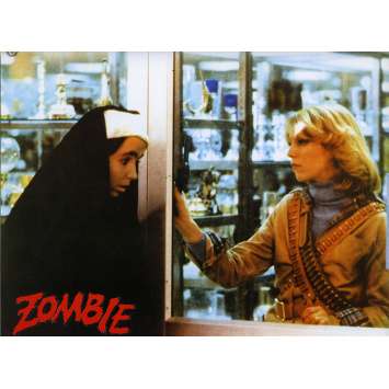 DAWN OF THE DEAD German Lobby Card N12 8x12 - 1979 - George A. Romero, Ken Foree DAWN OF THE DEAD German Lobby Card N12 8x12 - 1979 - George A. Romero, Ken Foree