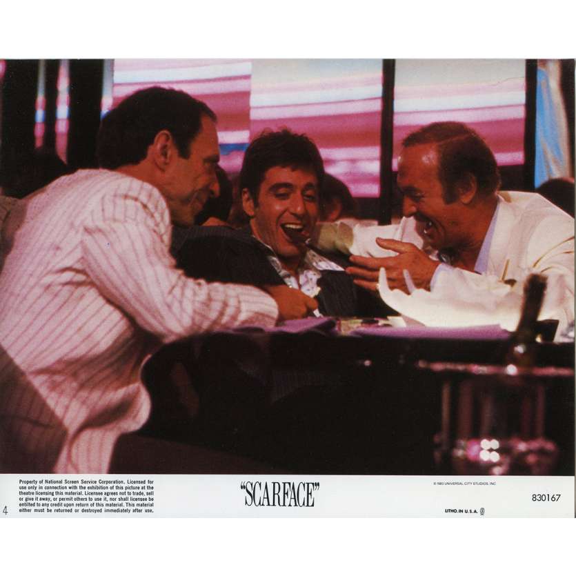 SCARFACE Photo de film N4 20x25 - 1983 - Al Pacino, Brian de Palma