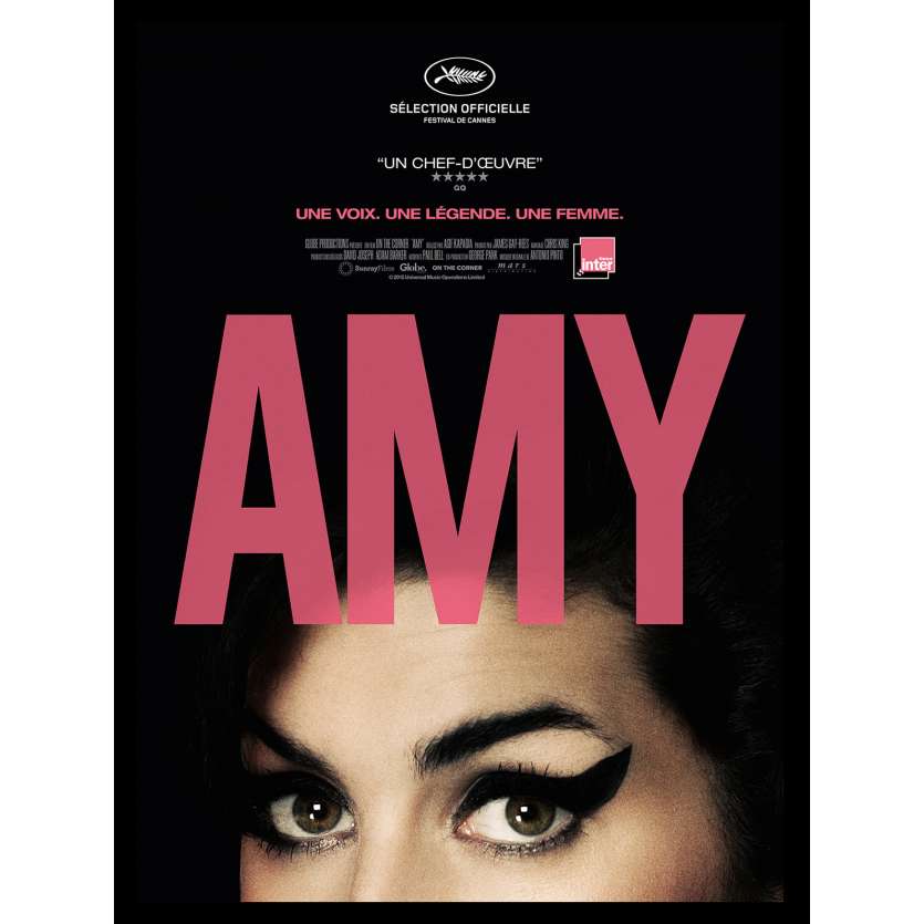 AMY French Movie Poster  15x21 - 2015 - Asif Kapadia, Amy Winehouse