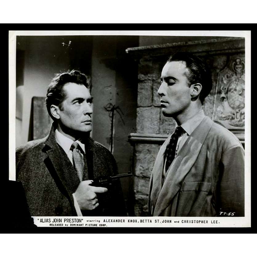 ALIAS JOHN PRESTON Photo de presse  20x25 - 1955 - Christopher Lee, David Macdonald