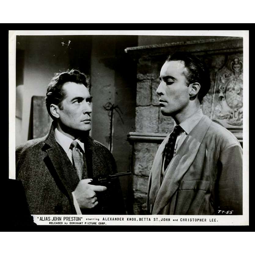 ALIAS JOHN PRESTON Photo de presse 20x25 - 1955 - Christopher Lee, David Macdonald