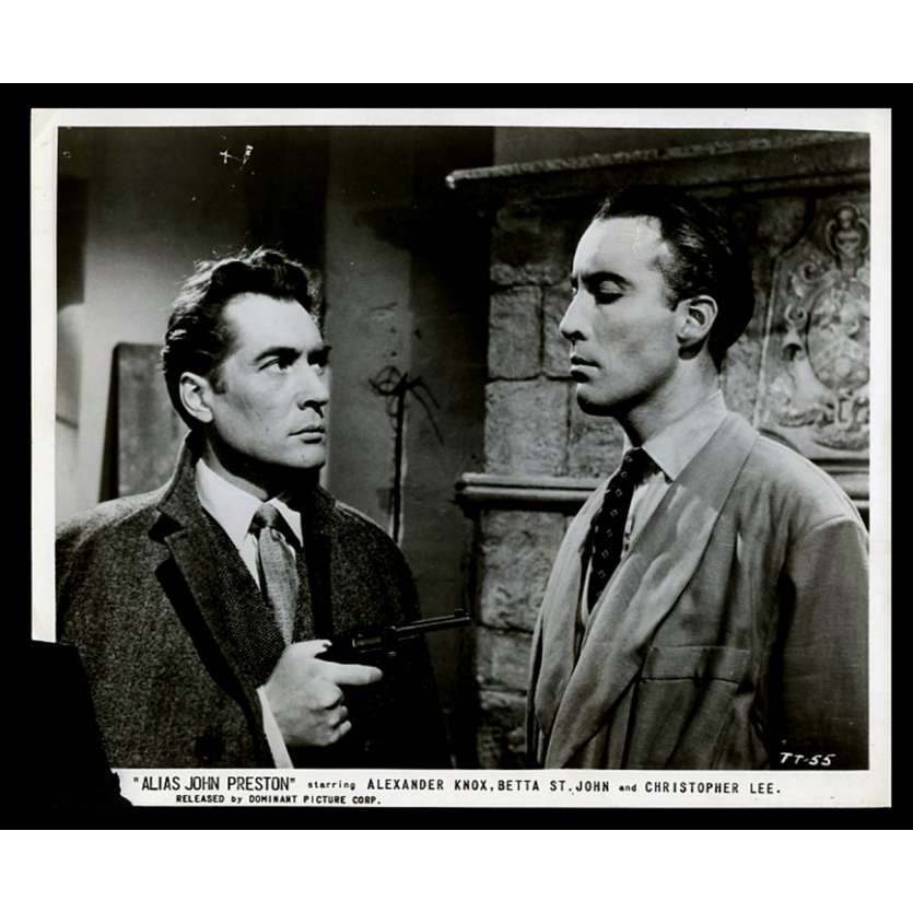 ALIAS JOHN PRESTON US Movie Still 8X10 - 1955 - David Macdonald, Christopher Lee