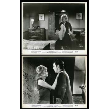 DEMENTIA 13 Photos de presse x2 20x25 - 1963 - William Campbell, Francis Ford Coppola