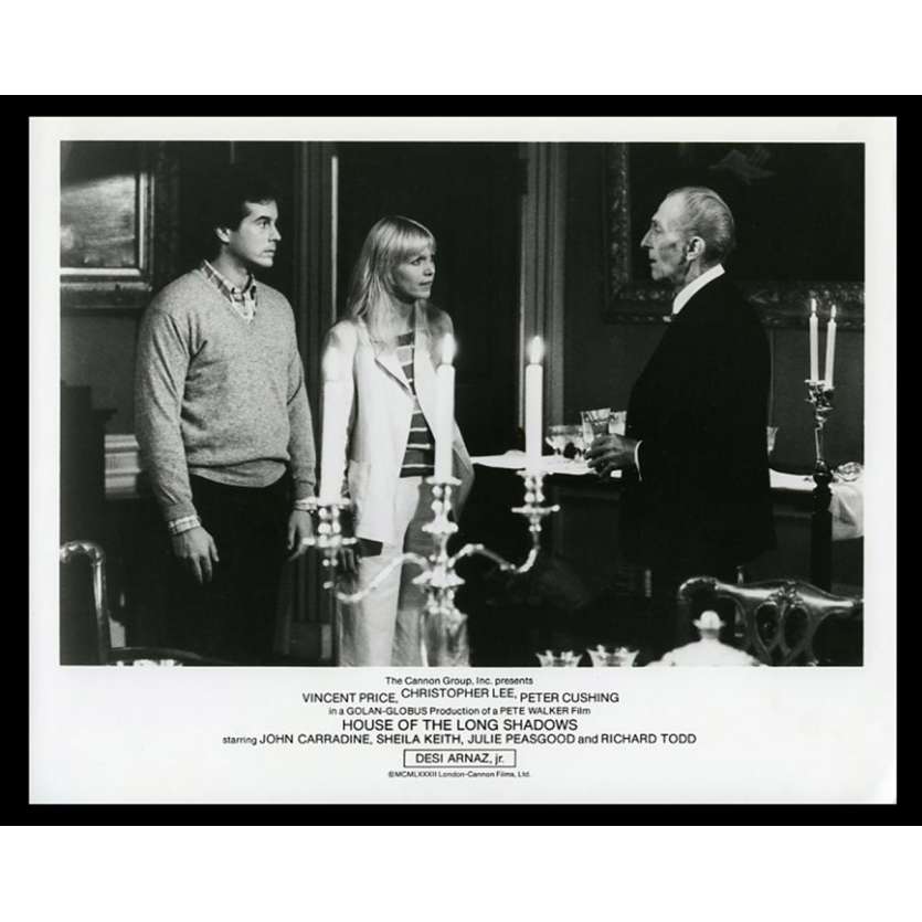 HOUSE OF THE LONG SHADOWS US Movie Still 8X10 - 1972 - Vincent Price, Christopher Lee, Peter Cushing