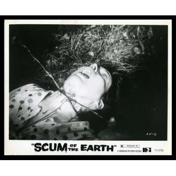 SCUM OF THE EARTH Photo de presse 20x25 - 1974 - Gene Ross, S.F. Brownrigg