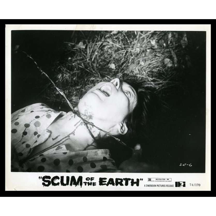 SCUM OF THE EARTH US Movie Still 8X10 - 1974 - S.F. Brownrigg, Gene Ross