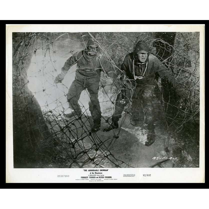 LE REDOUTABLE HOMME DES NEIGES Photo de presse 20x25 - 1957 - Peter Cushing, Val Guest