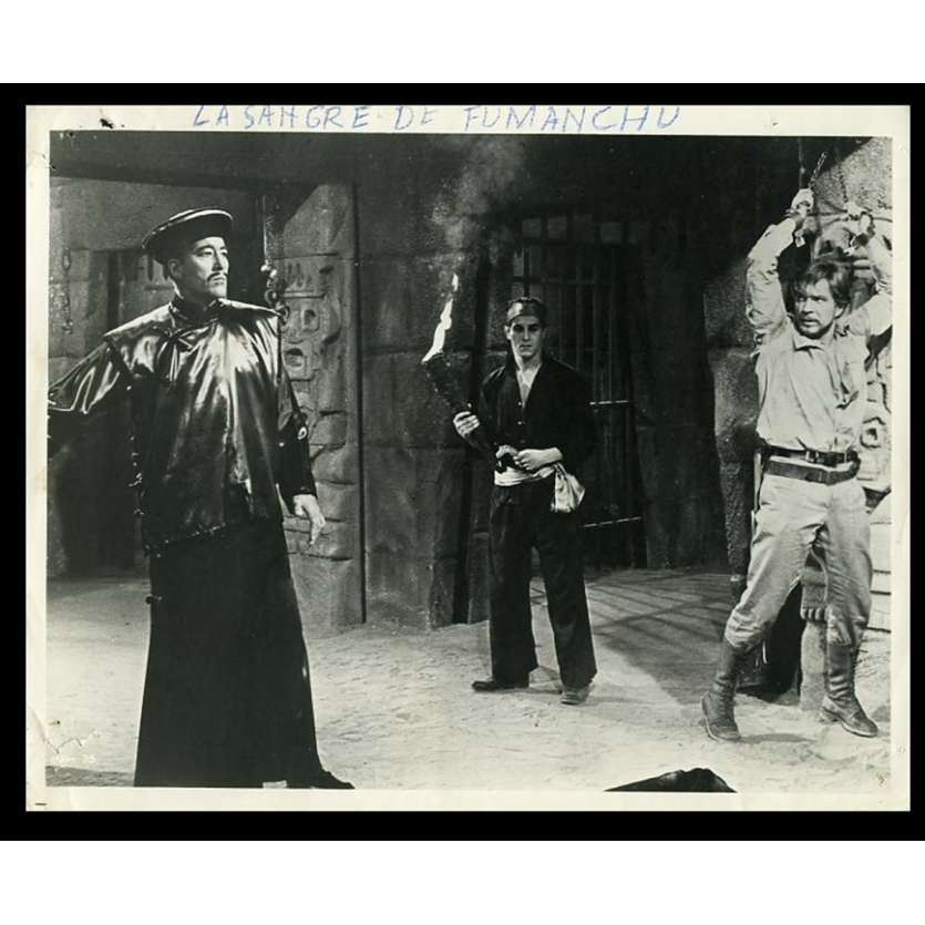 LE SANG DE FU-MANCHU Photo de presse 20x25 - 1968 - Christopher Lee, Jesus Franco