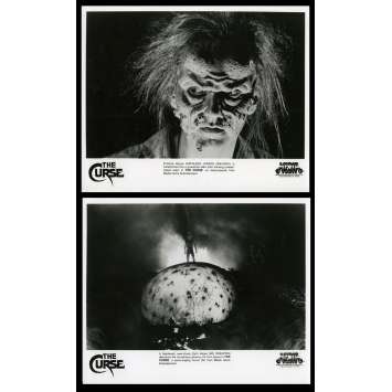 THE CURSE US Movie Stills x2 8X10 - 1987 - David Keith, Will Wheaton