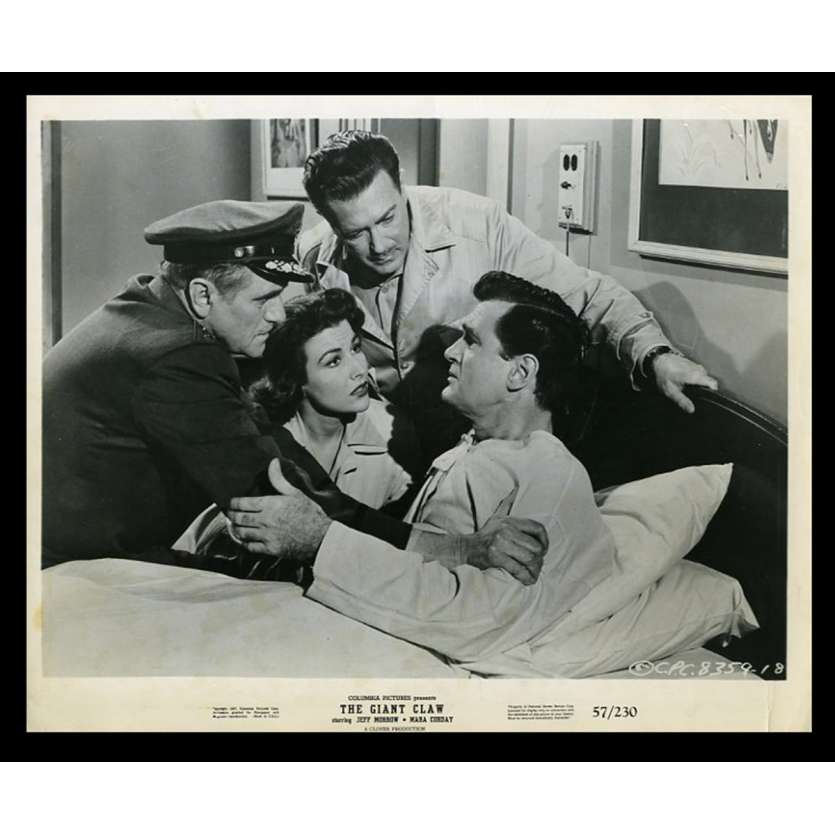 THE GIANT CLAW Photo de presse  20x25 - 1957 - Jeff Morrow, Fred Sears