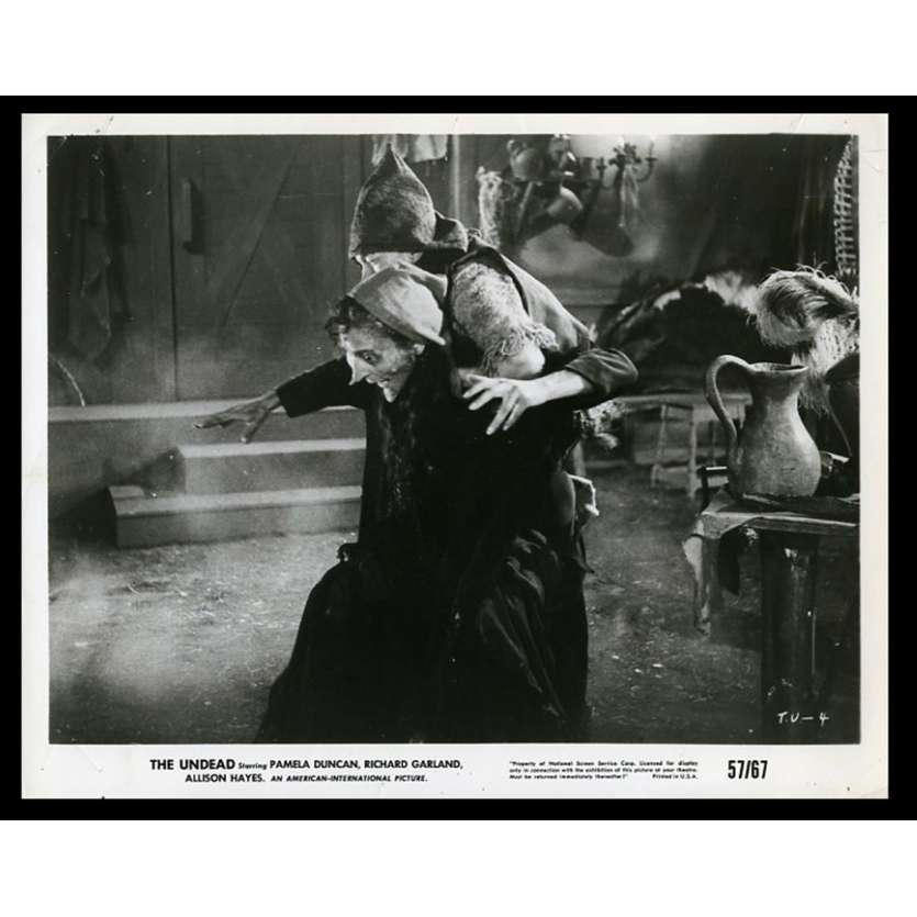 THE UNDEAD Photo de presse 20x25 - 1957 - Pamela Duncan, Roger Corman