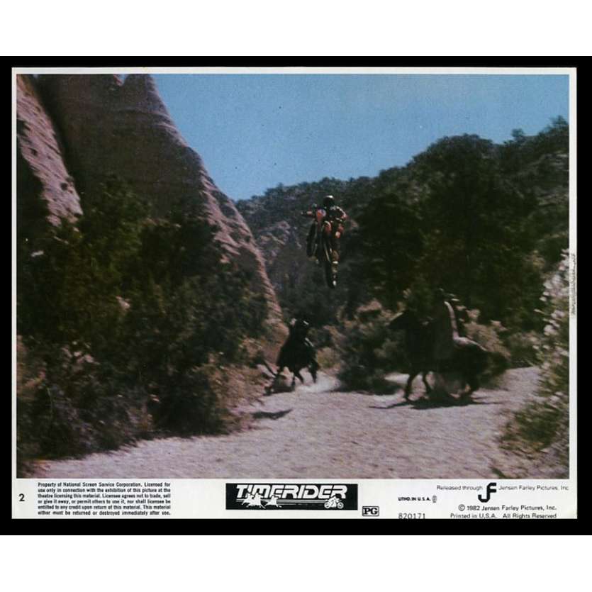 TIMERIDER US Lobby Card  8X10 - 1982 - William Dear, Fred Ward