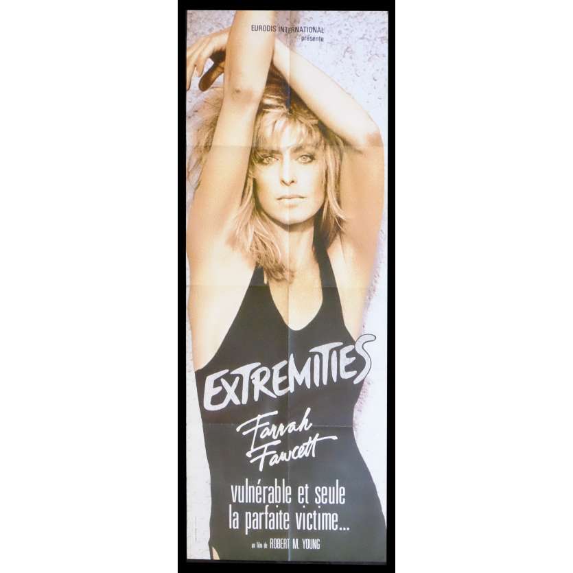 EXTREMITIES Affiche de film 60x160 - 1986 - Farah Fawcett,