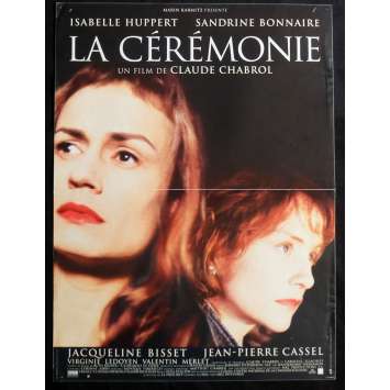 LA CEREMONIE French Movie Poster 15x21 - 1995 - Claude Chabrol, Hupper, Bonnaire LA CEREMONIE French Movie Poster 15x21 - 1995 - Claude Chabrol, Hupper, Bonnaire