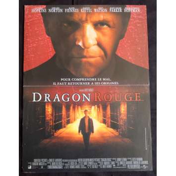 RED DRAGON French Movie Poster 15x21 - 2002 - Brett Ratner, Anthony Hopkins