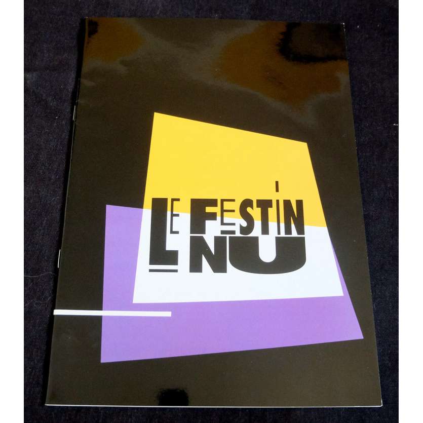 NAKED LUNCH French Pressbook 20p 8x11 - 1991 - david Cronenberg, Peter Weller