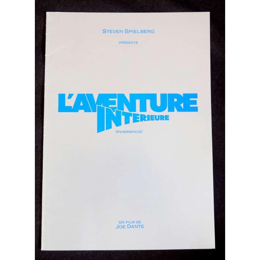 INNERSPACE French Pressbook 20p 8x11 - 1987 - Joe Dante, Dennis Quaid