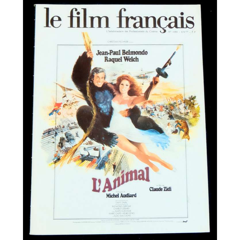 LE FILM FRANÇAIS N1689 French Magazine 40p 8x11 - 1977 - Belmondo, De Funes, Montand