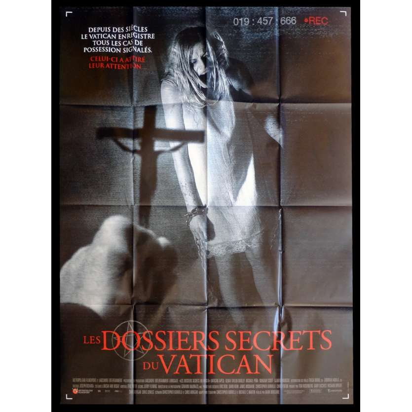 LES DOSSIERS SECRETS DU VATICAN Affiche de film 120x160 - 2015 - Djimoun Hounsou, Marc Neveldine